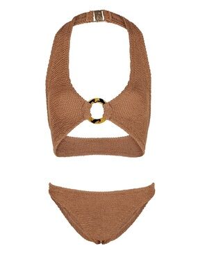 NWOT Hunza G Coco Halter Bikini